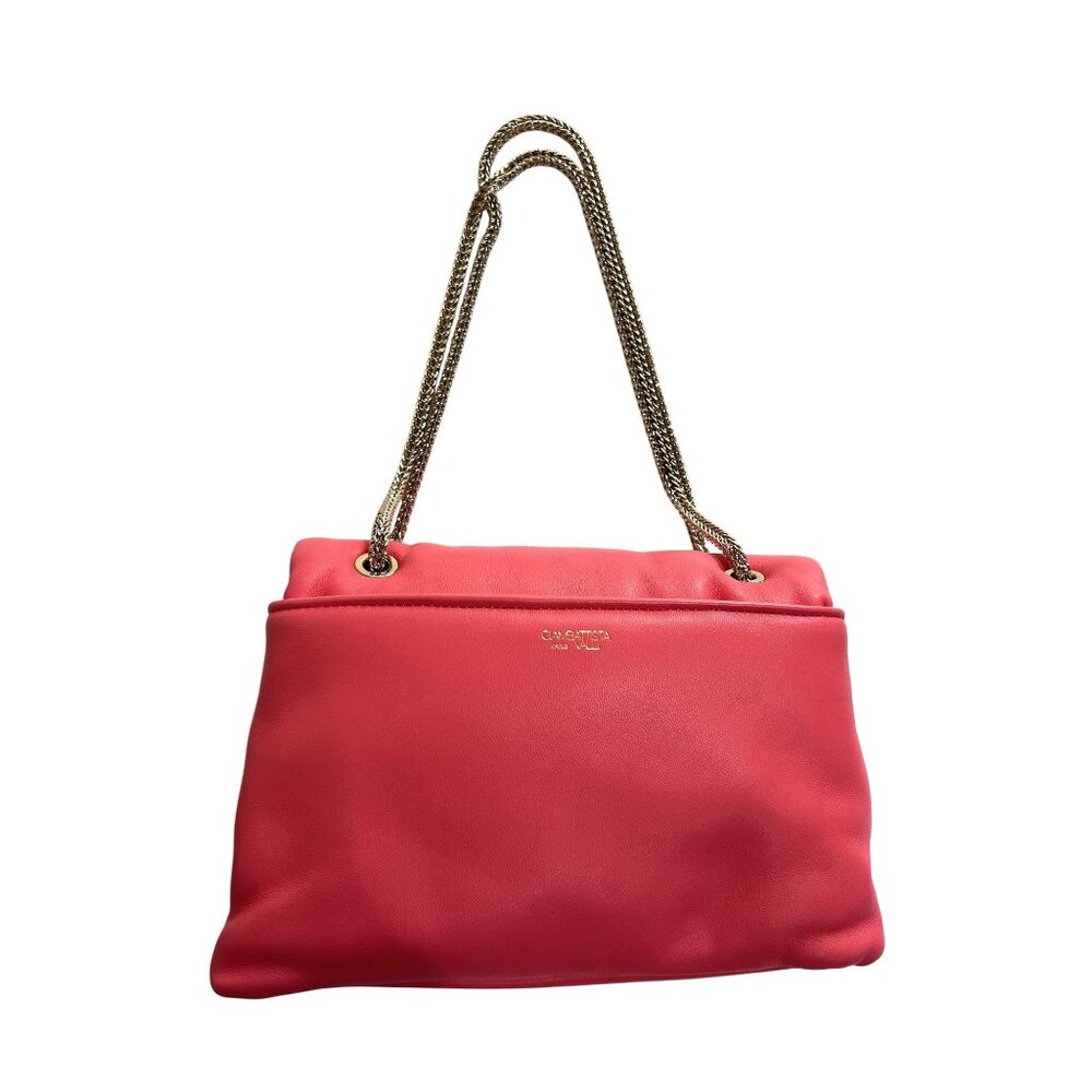 Giambattista Valli Padded Shoulder Bag in Pink Coral - Picture 8 of 10
